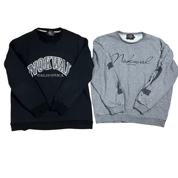 Bundle of 2 Nokwal pair of crewneck Size L - Picture 1 of 2